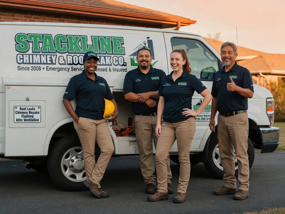Chimney flashing repair company in Celina, TX